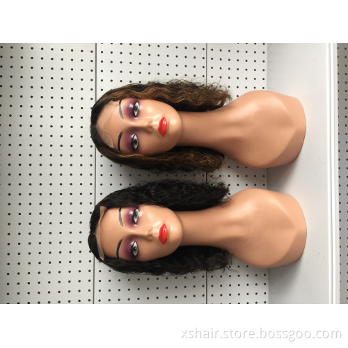 Good Quality China Cheapest Cheap Price Short Bob Lace Vendor Burgundy 200% Kinky Human Hair Wig